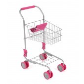 Supermarkt-Einkaufswagen pink
