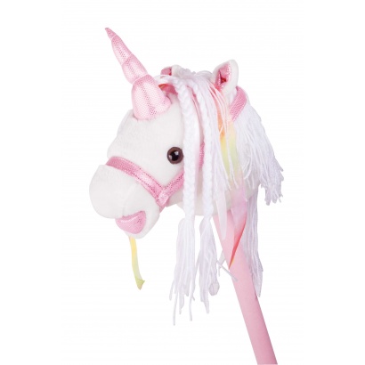 Steckenpferd „Weißes Einhorn“
