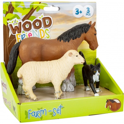 Woodfriends Bauernhof-Set
