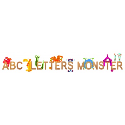 ABC Buchstaben Monster Gerard