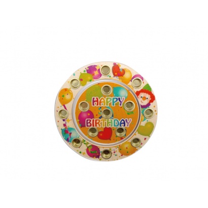 Geburtstagsringe „Happy Birthday“ klein