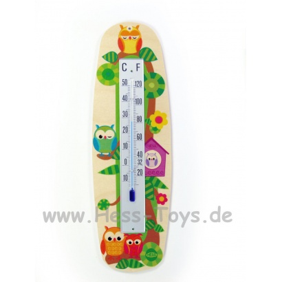 Thermometer Eulen